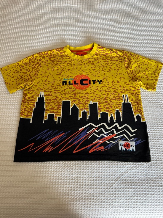 Just Don Other - Just Don All City Yellow Short-Sleeve graphic T shirt like new